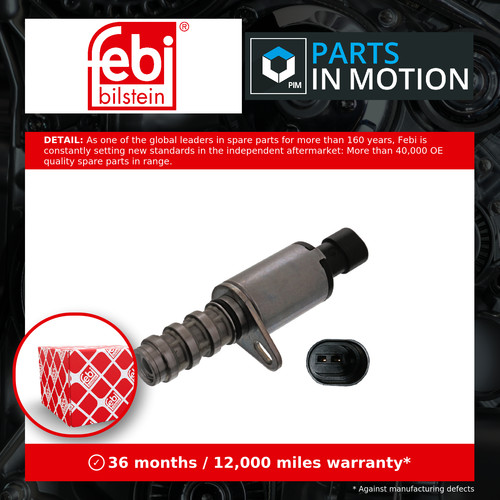 Camshaft adjuster valve fits - camshaft,